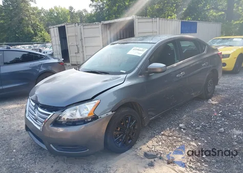 2015 Nissan Sentra S from USA, damaged, VIN 3N1AB7AP5FY380232